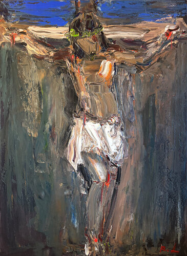 "The Son of Man" di Roman Dub, Pittura in vendita su Singulart