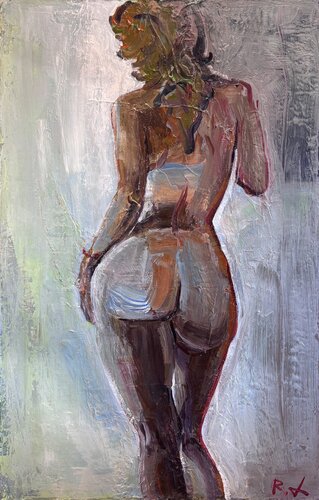 "Nude" van Roman Dub, Schilderij te koop op Singulart