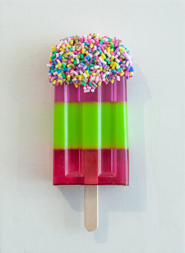 Eis am Stiel, pop art by michael pfannschmidt, Painting for Sale on Singulart