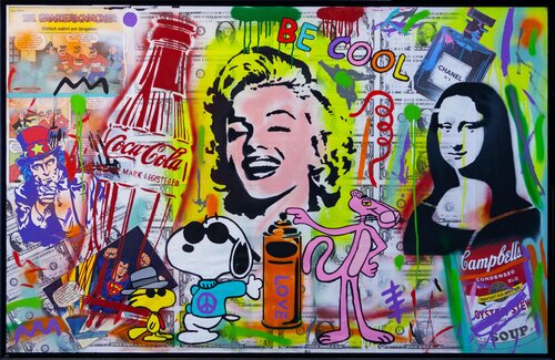 Be Cool by michael pfannschmidt, Painting for Sale on Singulart