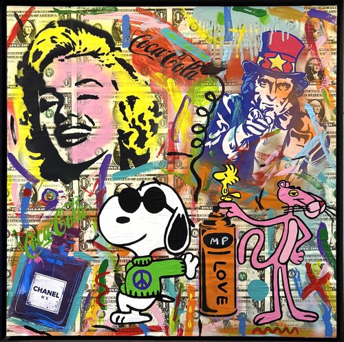 LOVE by michael pfannschmidt, Painting for Sale on Singulart