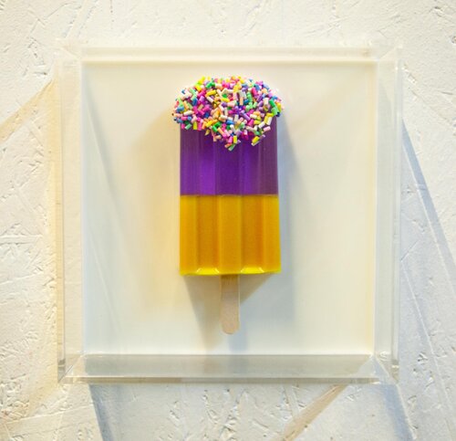 Eis am Stiel, pop art di michael pfannschmidt, Altri media in vendita su Singulart