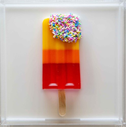 Eis am Stiel, pop art by michael pfannschmidt, Painting for Sale on Singulart