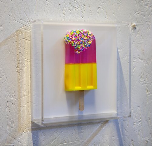 Eis am Stiel, pop art by michael pfannschmidt, Painting for Sale on Singulart