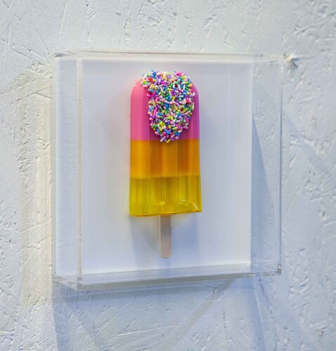 Eis am Stiel, pop art by michael pfannschmidt, Painting for Sale on Singulart