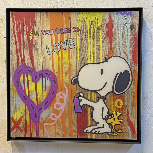 ALL YOU NEED IS LOVE by michael pfannschmidt, Print for Sale on Singulart