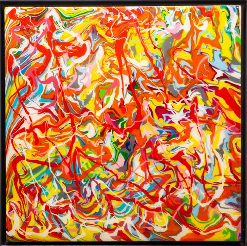 Abstraktes Gemälde by michael pfannschmidt, Painting for Sale on Singulart