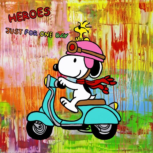 HEROES JUST FOR ONE DAY by michael pfannschmidt, Print for Sale on Singulart