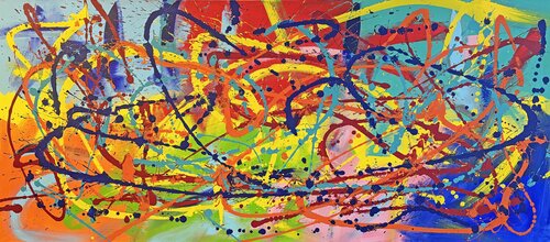 Abstraktes Gemälde by michael pfannschmidt, Painting for Sale on Singulart