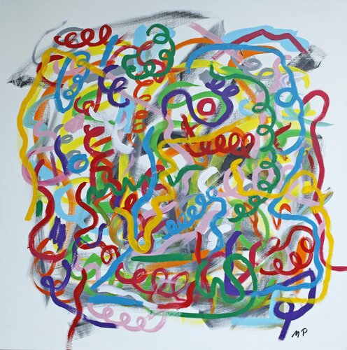 Abstraktes Gemälde by michael pfannschmidt, Painting for Sale on Singulart
