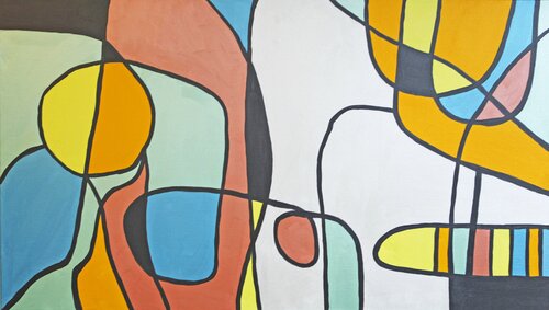 Abstraktes Gemälde by michael pfannschmidt, Painting for Sale on Singulart