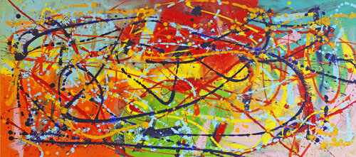 Abstraktes Gemälde by michael pfannschmidt, Painting for Sale on Singulart