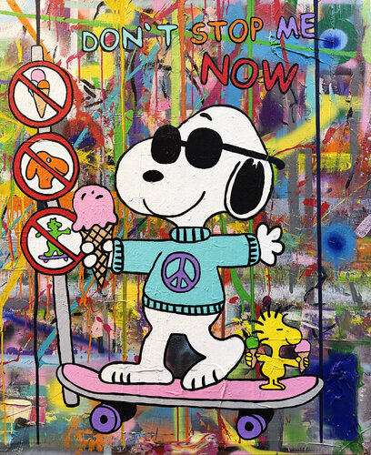 DON'T STOP ME NOW by michael pfannschmidt, Painting for Sale on Singulart