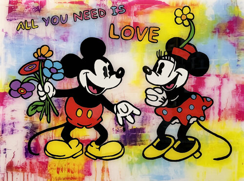 ALL YOU NEED IS LOVE van michael pfannschmidt, Afdruk te koop op Singulart