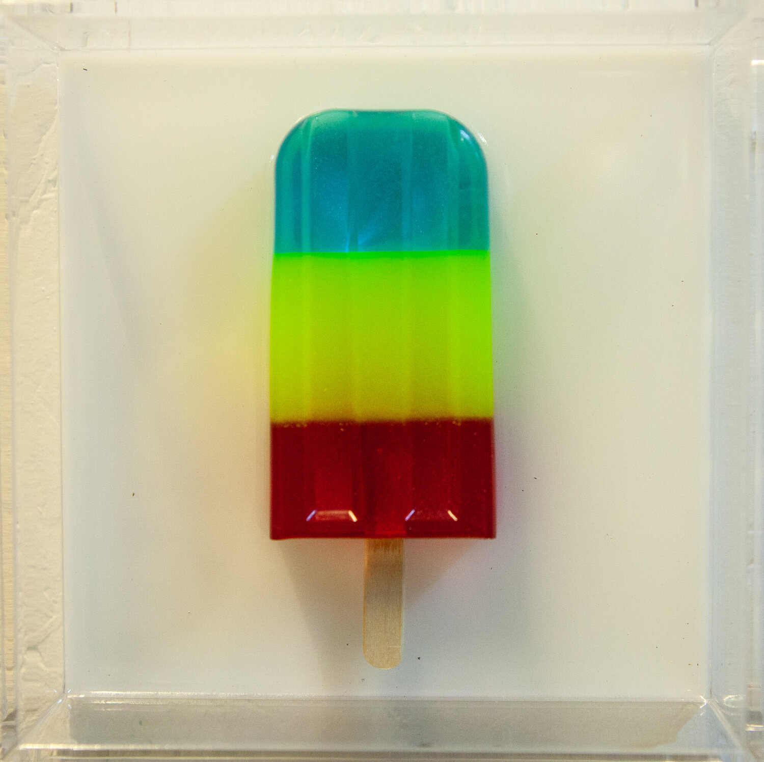 Gemälde, Pop Art, Abstrakt, Unikat. Eis am Stiel michael pfannschmidt