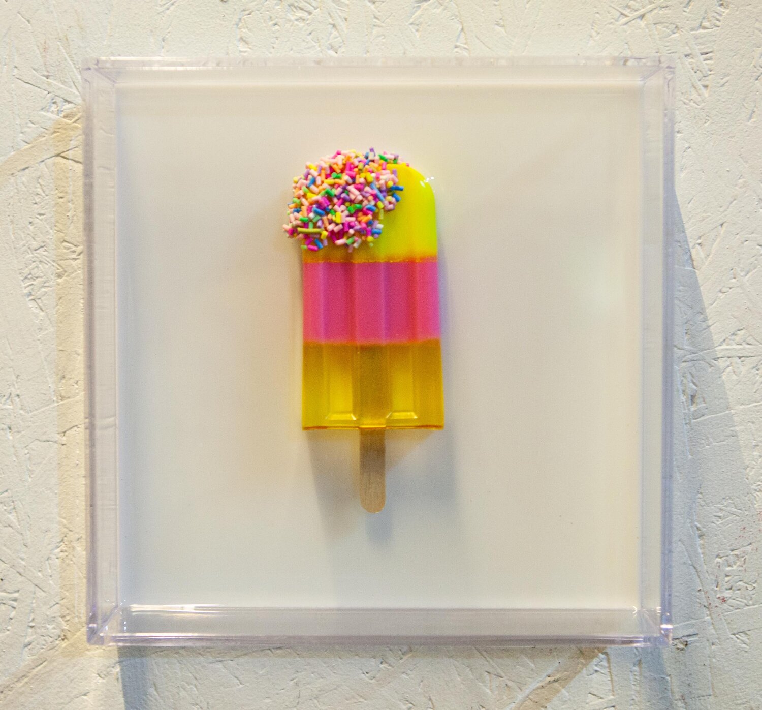 Gemälde, Pop Art, Abstrakt, Unikat. Eis am Stiel michael pfannschmidt