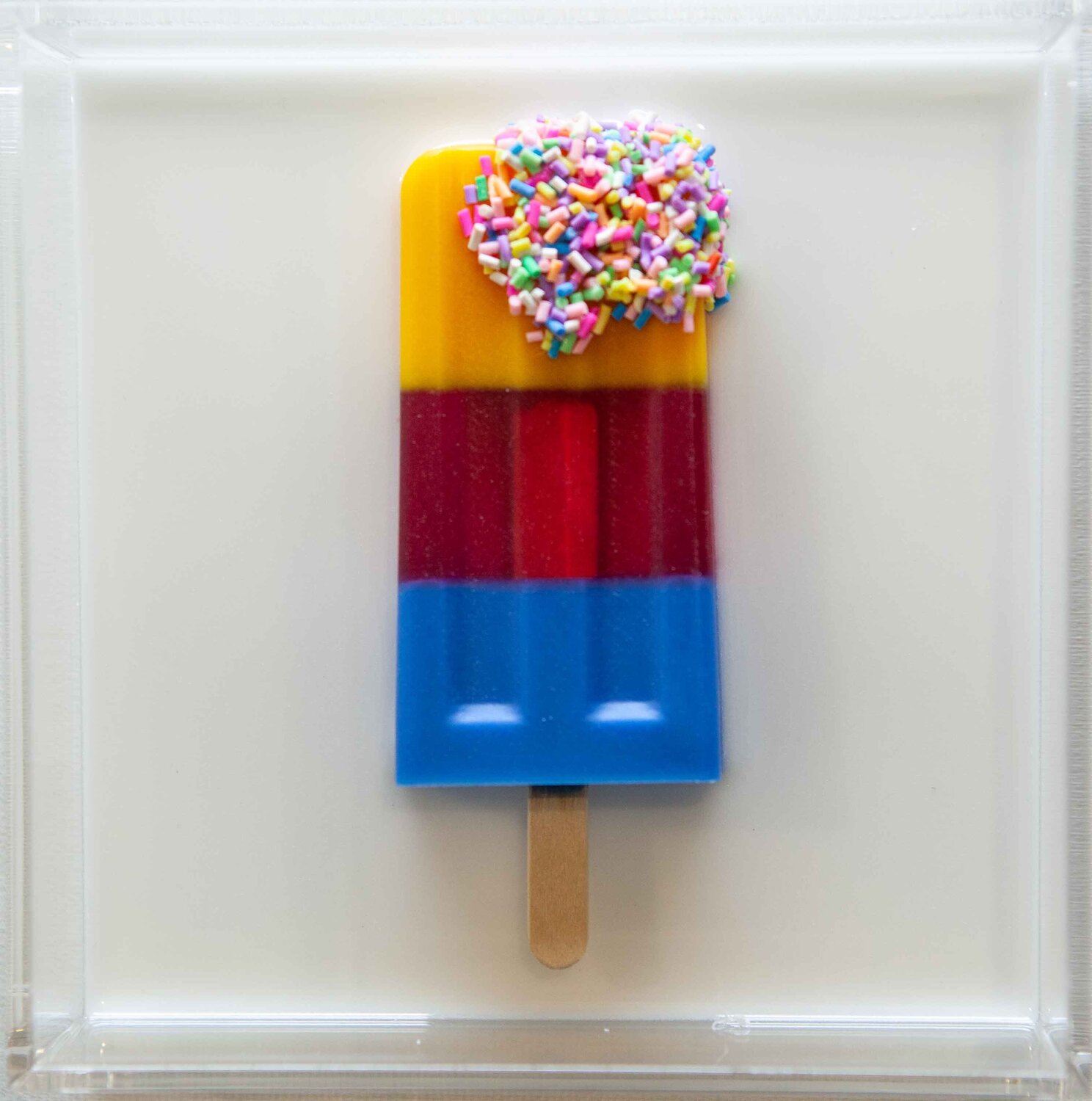 Gemälde, Pop Art, Abstrakt, Unikat. Eis am Stiel michael pfannschmidt Andere Medien zu verkaufen