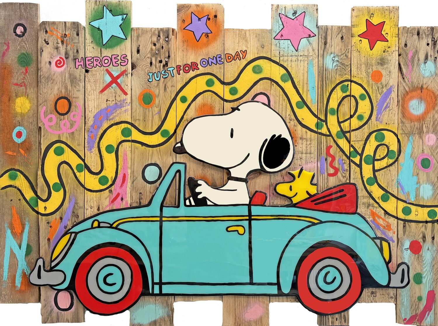 Snoopy, HEROES JUST FOR ONE DAY michael pfannschmidt