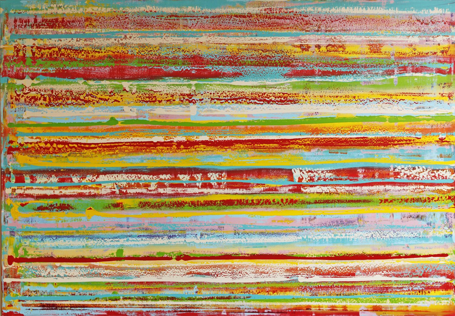 Abstraktes Gemälde michael pfannschmidt