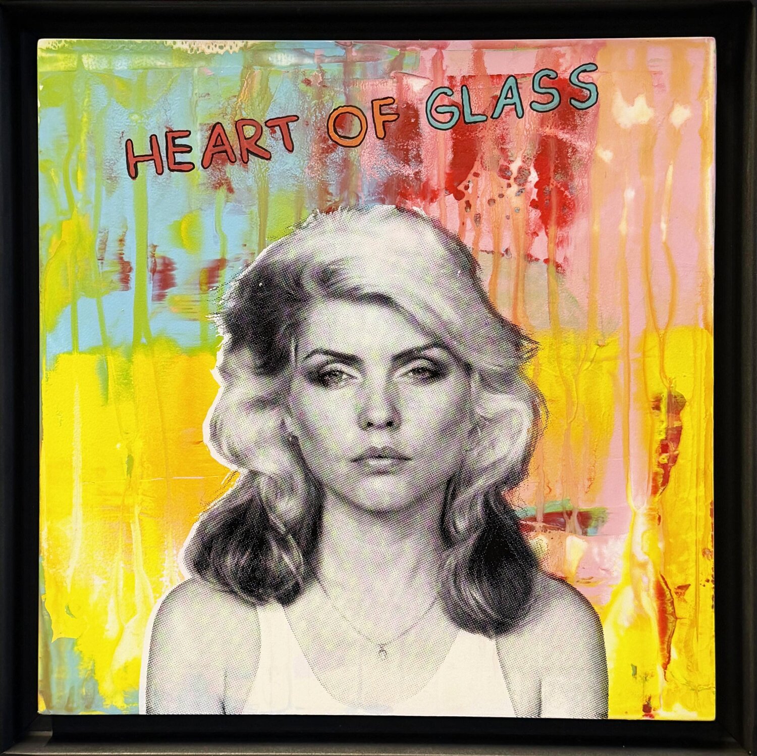 Blondie, HEART OF GLASS michael pfannschmidt Originalgemälde zu verkaufen