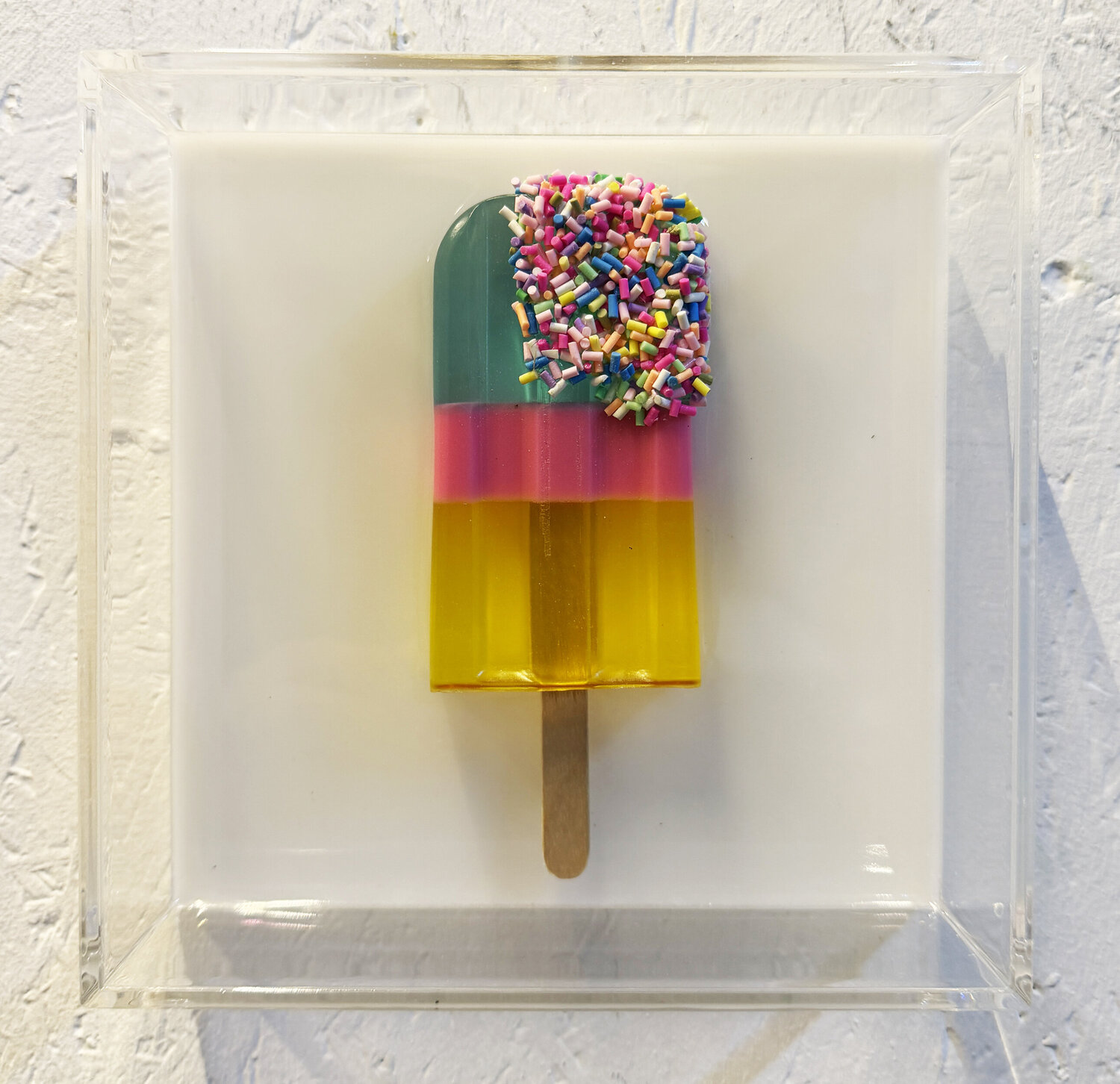 Gemälde, Pop Art, Abstrakt, Unikat. Eis am Stiel michael pfannschmidt