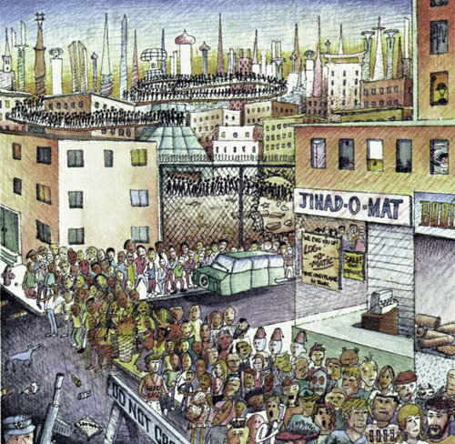 In Line par Art Bonanno, Œuvre sur papier en vente sur Singulart