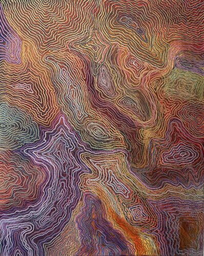 Fly Over States 14 van Dave Bradford, Schilderij te koop op Singulart