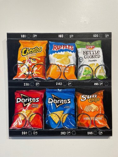 Icons of the Vending Chip World von Beverly Shipko, Malerei kaufen auf Singulart