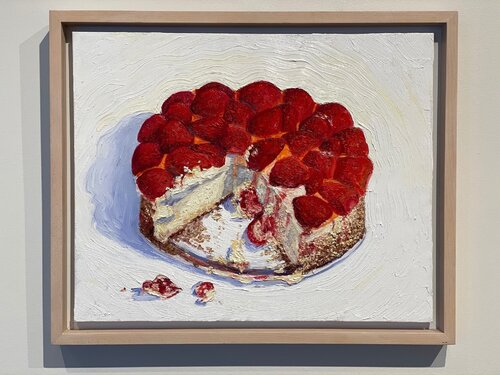 Strawberry Cheesecake von Beverly Shipko, Malerei kaufen auf Singulart