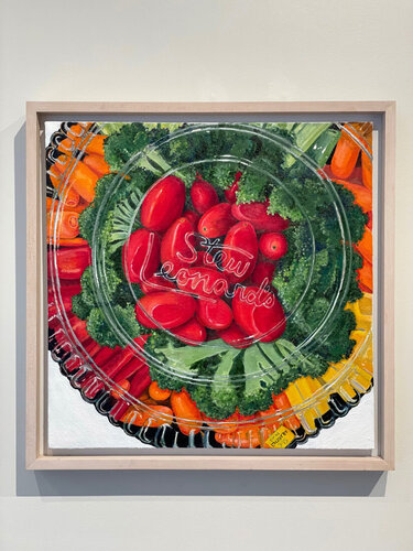 Stew Leonards Vegetable Platter von Beverly Shipko, Malerei kaufen auf Singulart