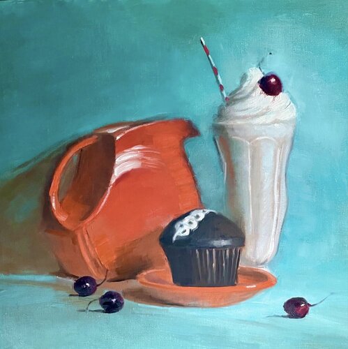 Hostess Cupcake von Nancy Cohen, Malerei kaufen auf Singulart