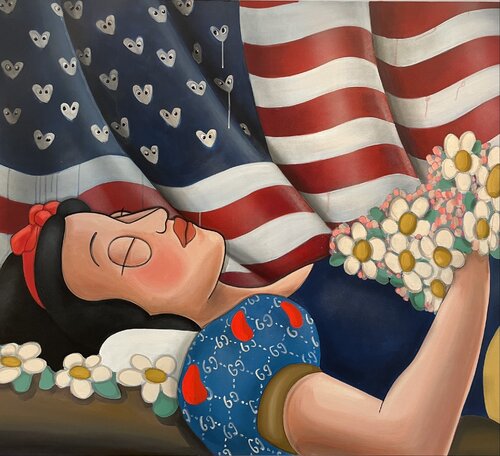 American Dream di John Westbay, Pittura in vendita su Singulart