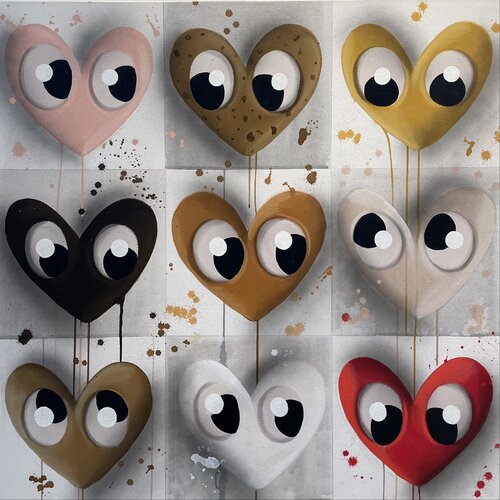 Love (Skintones of Love) von John Westbay, Malerei kaufen auf Singulart