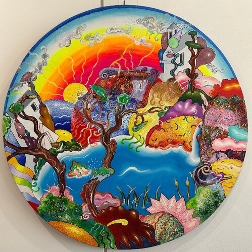 Visioni al tramonto von Luca Alinari, Malerei kaufen auf Singulart