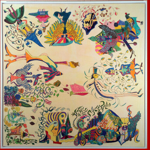 Babylon "The Four" by Sabine Schoen, Painting for Sale on Singulart