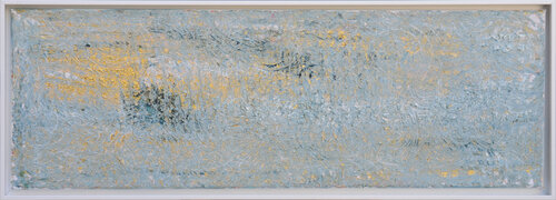 Shine the Light gold di Sabine Schoen, Pittura in vendita su Singulart