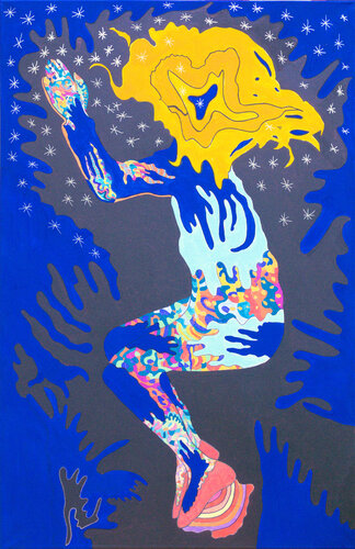 Starchild  one van Sabine Schoen, Schilderij te koop op Singulart