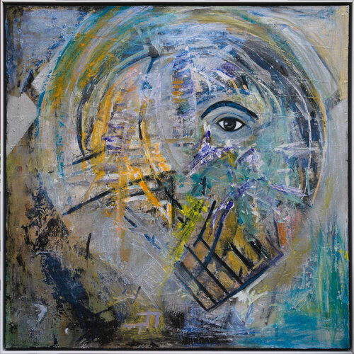 Woman in Silens von Sabine Schoen, Malerei kaufen auf Singulart