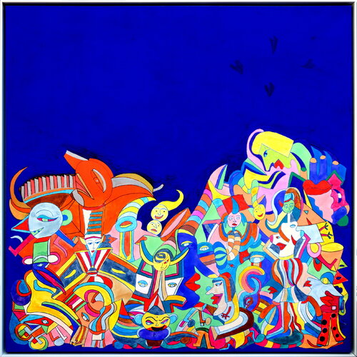 Barcelona di Sabine Schoen, Pittura in vendita su Singulart