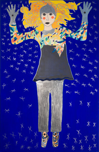 Starchild four di Sabine Schoen, Pittura in vendita su Singulart
