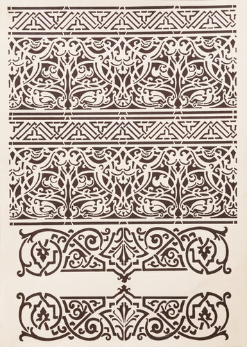 Modern Celtic Paper 1 di Sabine Schoen, Opera su carta in vendita su Singulart