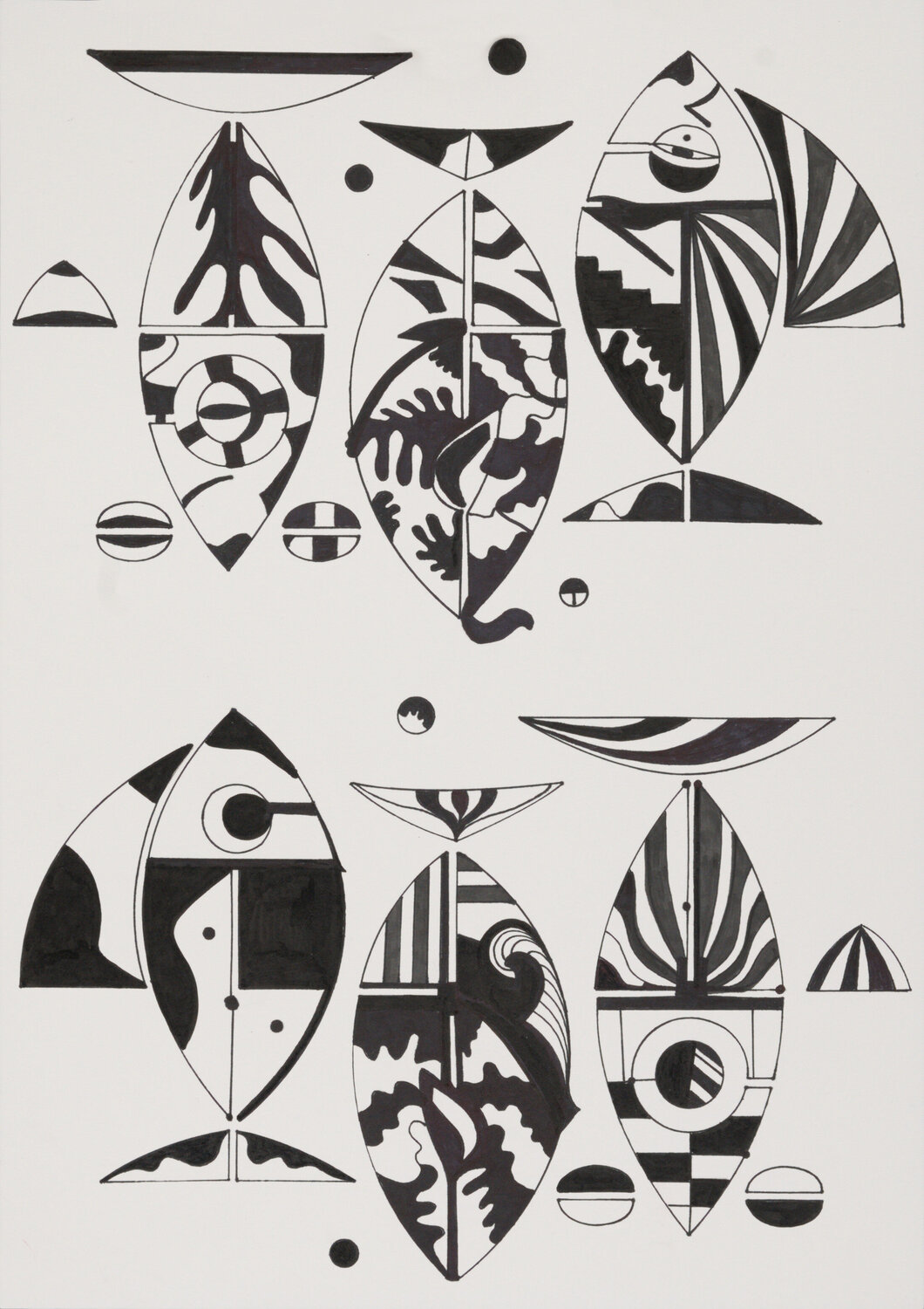 Modern Celtic Paper black 11 Sabine Schoen