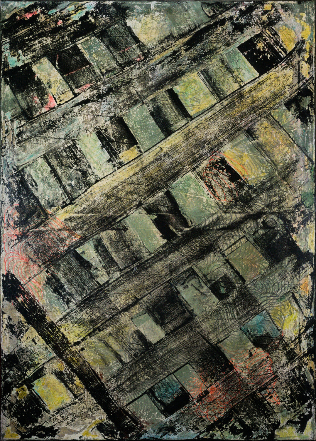 Deep under Sabine Schoen Original painting for sale