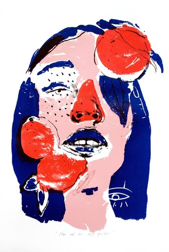 I'm Not An Easy Peeler di Marcelina Amelia, Stampa in vendita su Singulart