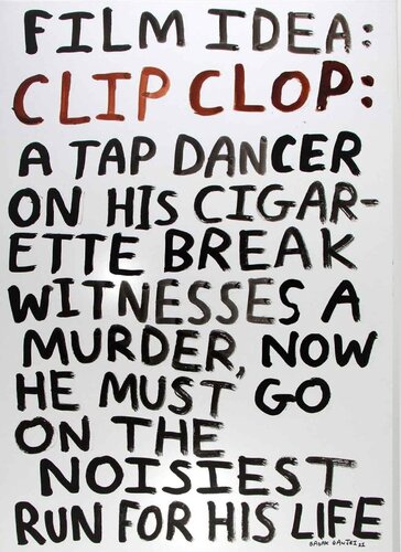 Film Idea: Clip Clop di Babak Ganjei, Opera su carta in vendita su Singulart