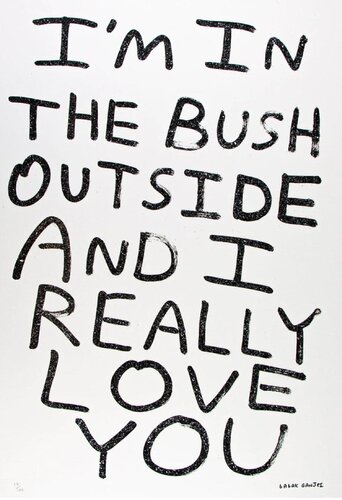 I'm in the Bush, Diamond Dust di Babak Ganjei, Stampa in vendita su Singulart