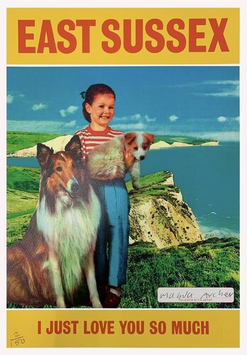 East Sussex, I Just Love You So Much di Magda Archer, Stampa in vendita su Singulart