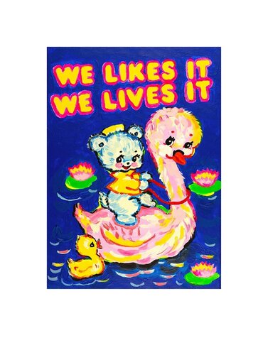 We Likes It, We Lives It di Magda Archer, Stampa in vendita su Singulart