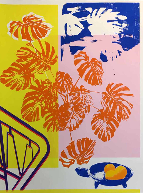 Monstera Deliciosa Orange Nathalie Kingdon