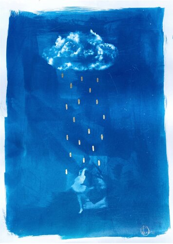 Rain Dance Gold von Craig Keenan, Druck kaufen auf Singulart